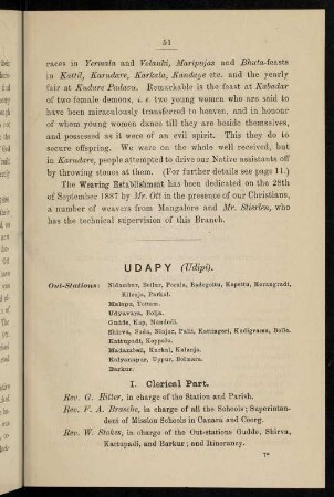 51-54, Udapy (Udipi, with several out-stations)