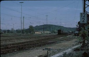 Wilferdingen-Singen Lok 144 022 N6030 Signaldrähte B4yg-Wagen