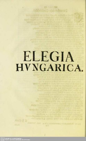Epicedia Hungarica