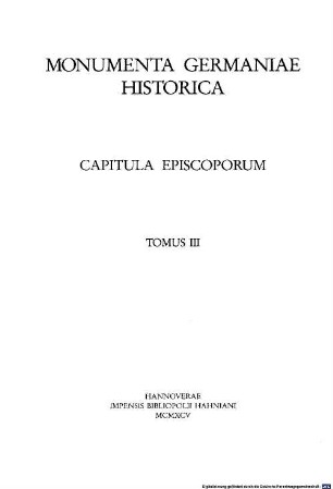 Capitula episcoporum, 3