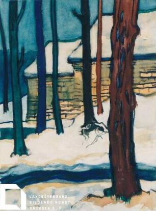 Scheune im Schnee (II)