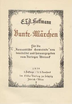 Bunte Märchen
