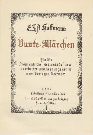 Bunte Märchen