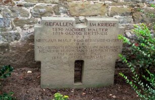 Denkmal für die Gefallenen des Deutsch-Französischen Krieges und des 1. Weltkrieges