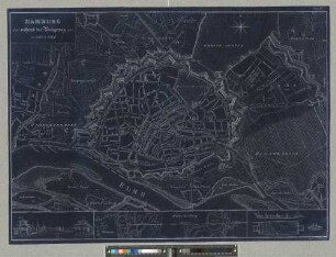 Hamburg während der Belagerung von 1813 bis 1814 (Hamburg's Vergangenheit in bildlichen Darstellungen : I,45)