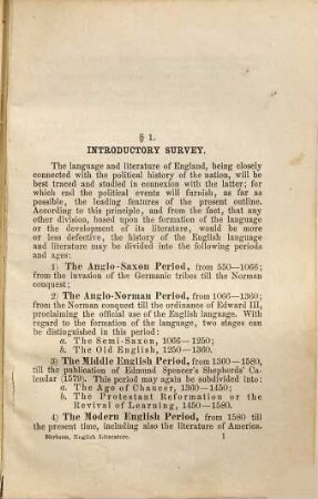 History of the English Language and Literature from the Earliest until the Present Day including the Literature of North-America by F. J. Bierbaum