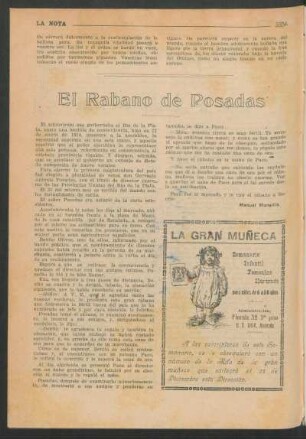 El rábano de posadas
