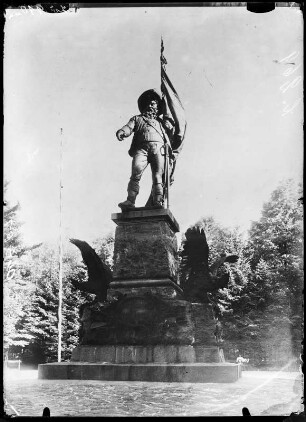 Österreich, Innsbruck. Andreas Hofer-Denkmal auf dem Berg Isel