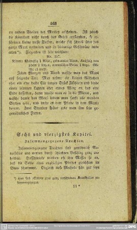 Sechs und vierzigestes Kapitel. Zusammengezogene Trachten