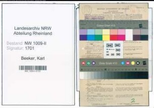 Entnazifizierung Karl Beeker , geb. 17.01.1886 (Landwirt)