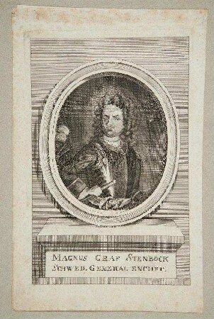 Bildnis von Magnus Graf Stenbock (1664-1717)