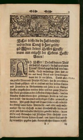 Einer Glaubigen Seelen irdisches Gefängnus und himmlische Freyheit