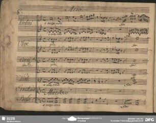 Aria: "Serenate il vostro core"
