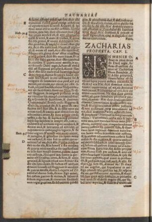 Zacharias Propheta.