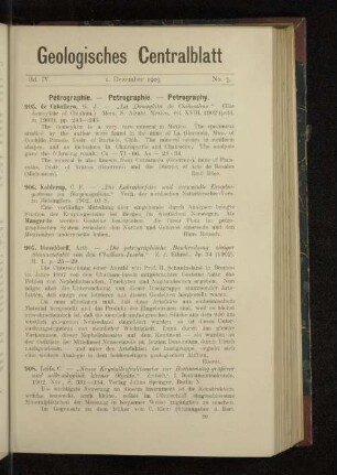 1. Dezember 1903 No. 7.