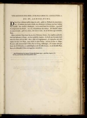 De XV. Afbeelding