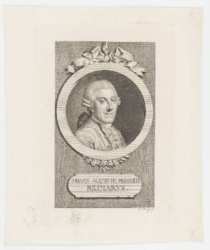 Bildnis des Iohann Albrecht Heinrich Reimarvs