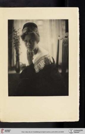 [Alice Boughton, I. Danish Girl, photogravure]