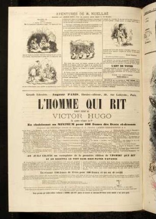 Aventures de M. Nuellas Illustrées par Léonce Petit (Voir les numéros parus depuis le 14 Février)