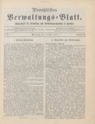 6. October 1888-28. September 1889 = No. 1.-52
