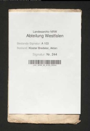 Verpachtung Korbacher Güter. Abschriften 16. Jh.
