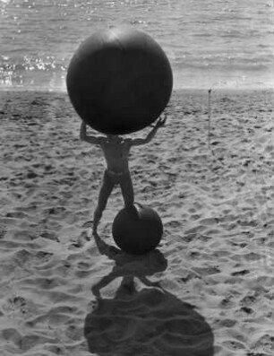Der moderne Atlas, Juan-les-Pins, Côte d'Azur