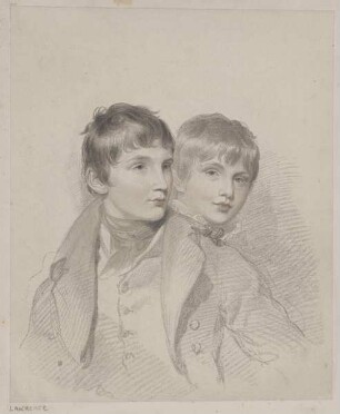 Doppelbildnis des Edmund William Antrobus und des Gibbs Antrobus