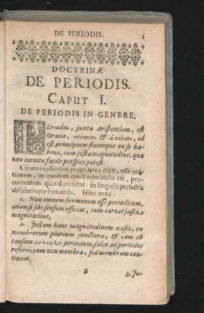 Doctrinae De Periodis.