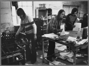 Alternativer Betrieb der Arbeitslosenselbsthilfe (ASH), Druckerei, Frankfurt am Main