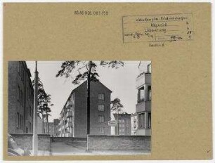 Wohnkomplex Friedrichshagen. Berlin, Köpenick, Friedrichshagen, Löbauer Weg