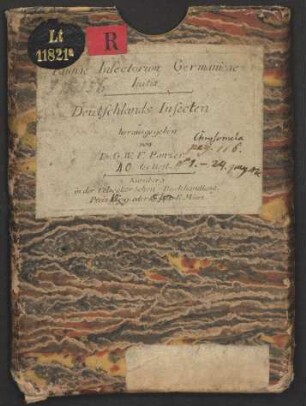Deutschlands Insecten ... 40tes Heft.