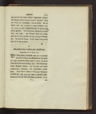 Recension des vorstehenden Aufsatzes