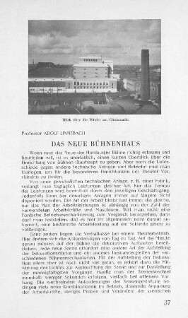 Das neue Bühnenhaus