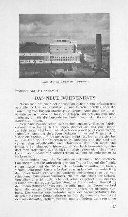 Das neue Bühnenhaus
