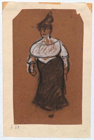 Frau in weißer Bluse