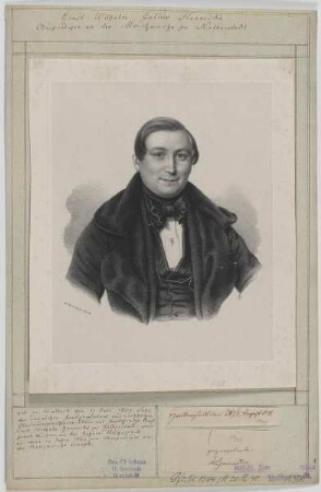 Bildnis des Ernst Wilhelm Julius Hennecke