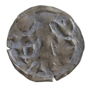 Münze, Pfennig, um 1330