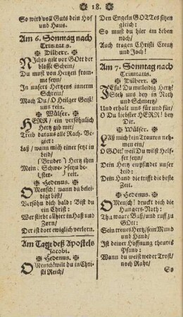 Am Tage deß Apostels Jacobi