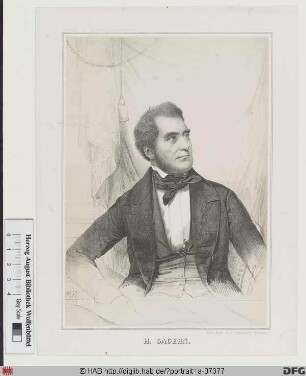 Bildnis Heinrich (Wilhelm August) Frhr. von Gagern