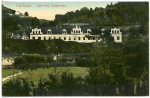 Karlsbad. Café "Park Schönbrunn" (1860)