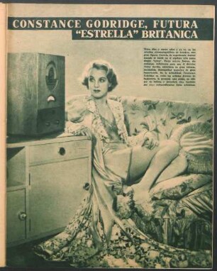 Constance Godridge, futura "estrella" británica [Fotografía]
