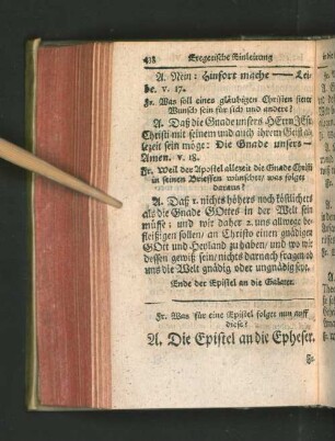 Die Epistel an die Epheser.