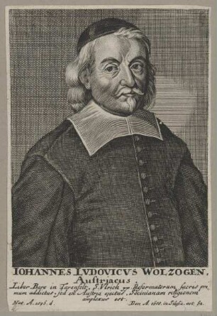 Bildnis des Iohannes Lvdovicvs Wolzogen