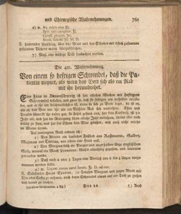 Die 421. Wahrnehmung- Die 440. Wahrnehmung