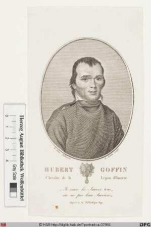 Bildnis Hubert Goffin