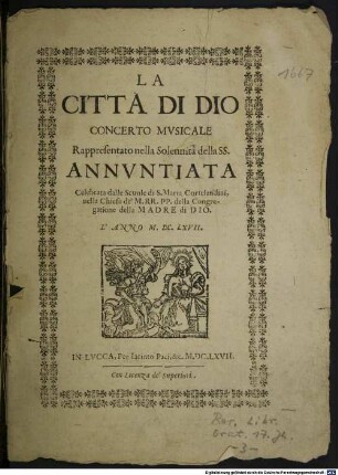La citta di Dio