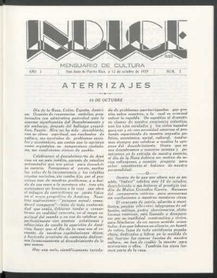 Año I, : núm. 7, 13 de octubre de 1929