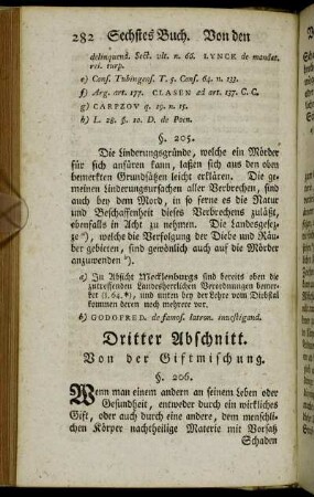Dritter Abschnitt. - Fünfter Abschnitt.