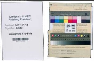Entnazifizierung Friedrich Westerfeld , geb. 10.08.1894 (Fuhrunternehmer)