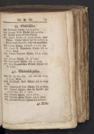 40. Siebenbürgische